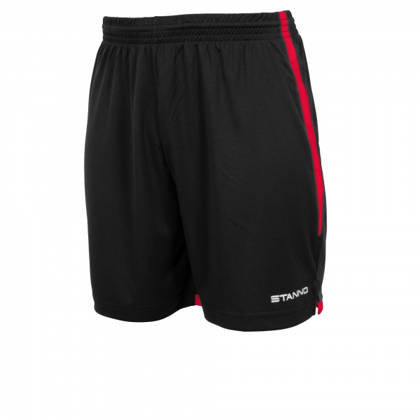 Stanno Focus Short Schwarz Rot